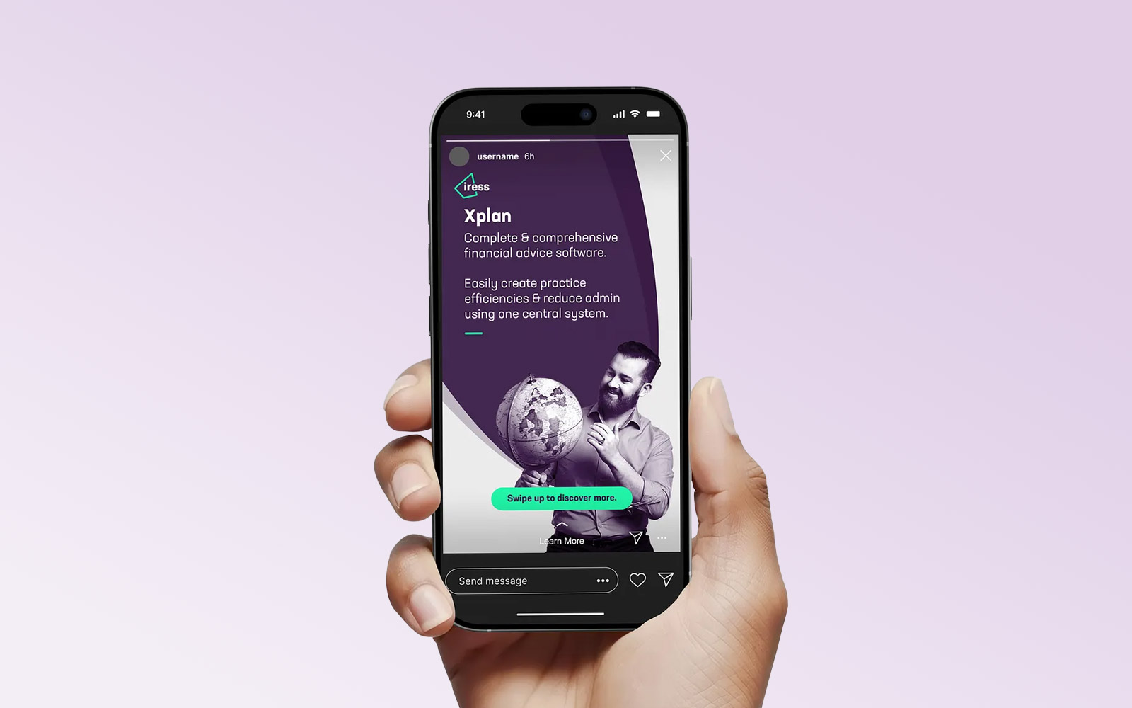 Xplan Instagram ad design