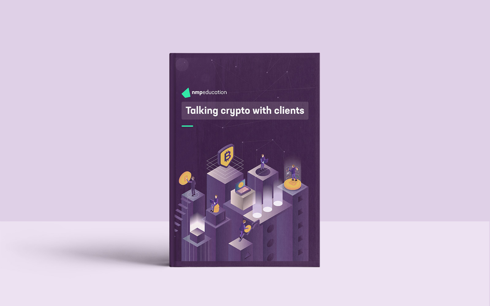 Talking crypto with clients for nmpeducation eBook design