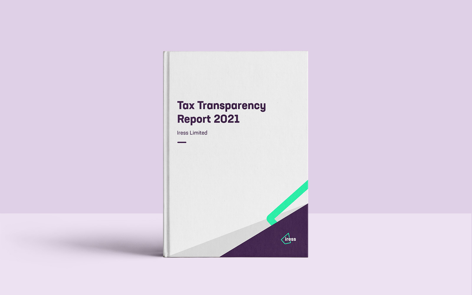 Tax Transparency Report 2021 eBook design